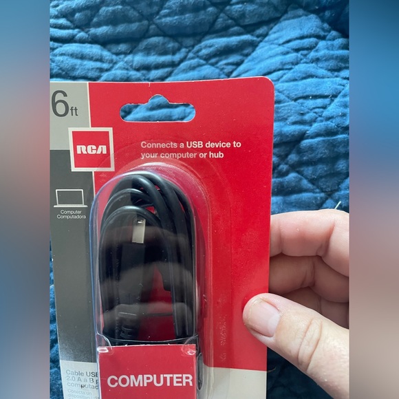 Brand New RCA USB 2.0 cables give you fast, reliable data transfer NEVER OPENED - Picture 2 of 4